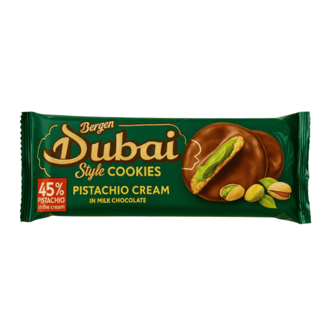 Hovedbilde Bergen Dubai Style Cookies 96g.
