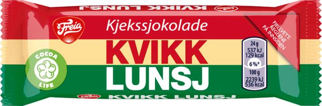 Hovedbilde Kvikklunsj Mini Freia 24g./Dato
