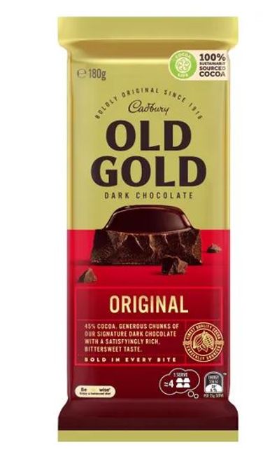 Hovedbilde Cadbury's Old Gold Original Dark 180g. Australia