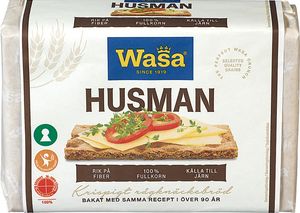 Hovedbilde Wasa Husman Knekkebr&oslash;d 260g.