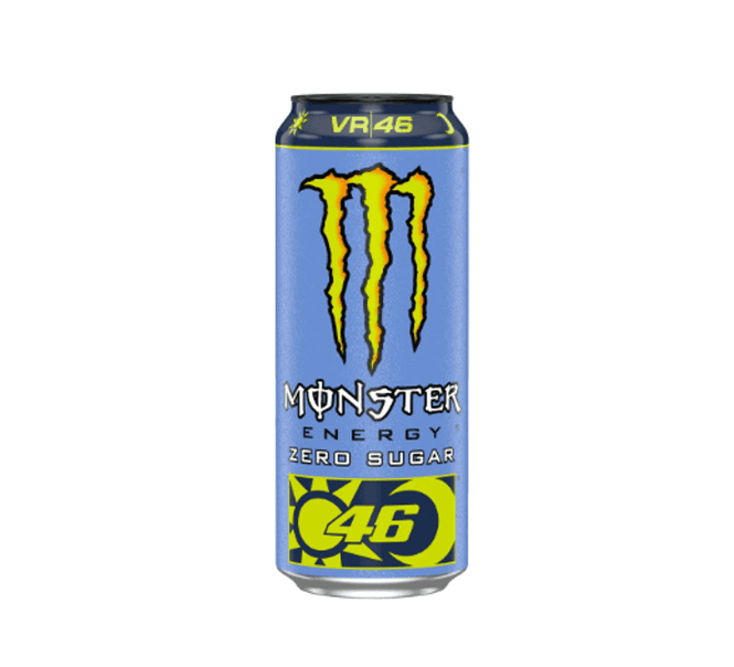 Hovedbilde Monster Energy Drink Valentino Rossi 500ml.