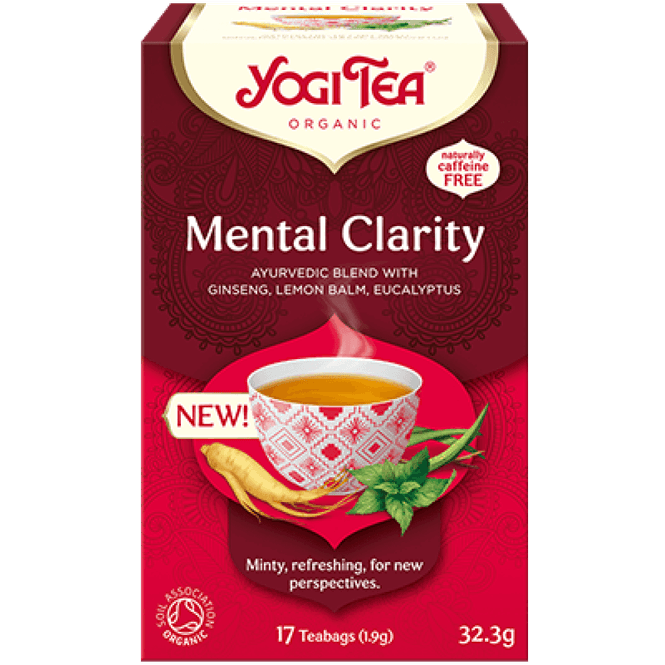 Hovedbilde Yogi Tea Mental Clarity Økologisk 17tp.
