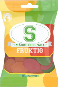 Hovedbilde S-M&Auml;RKE FRUKT 70G*18st./Vegan