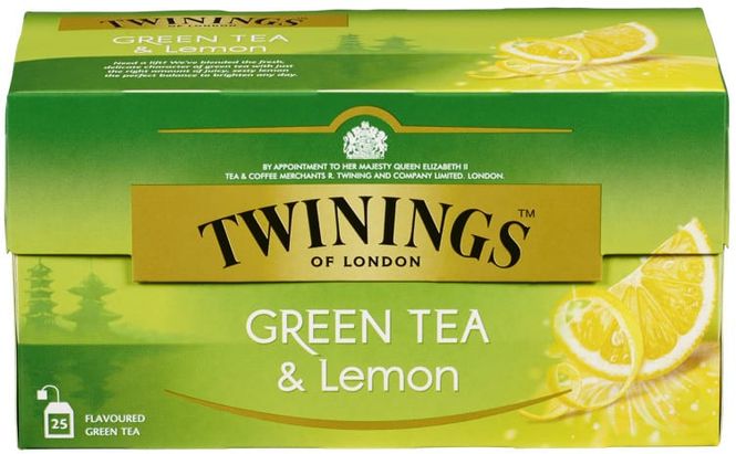Hovedbilde Twinings  Grønn Te&Sitron  25tp
