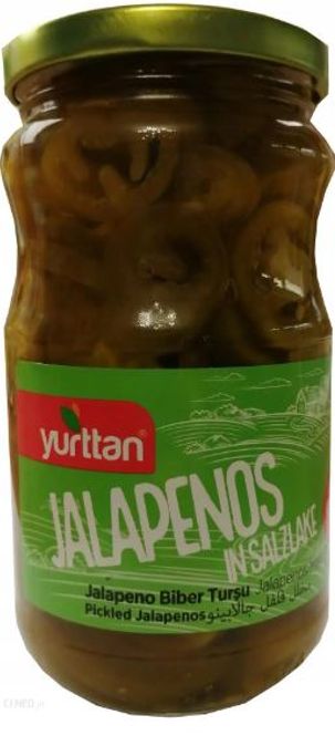 Hovedbilde Jalapeno Skivet Yurttan 330g.