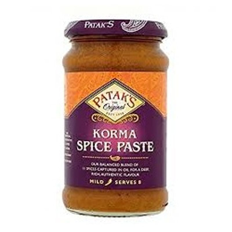 Patak's Korma Spice Paste Mild 290g.