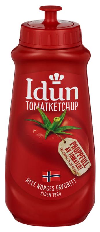 Tomatketchup Idun 530g.