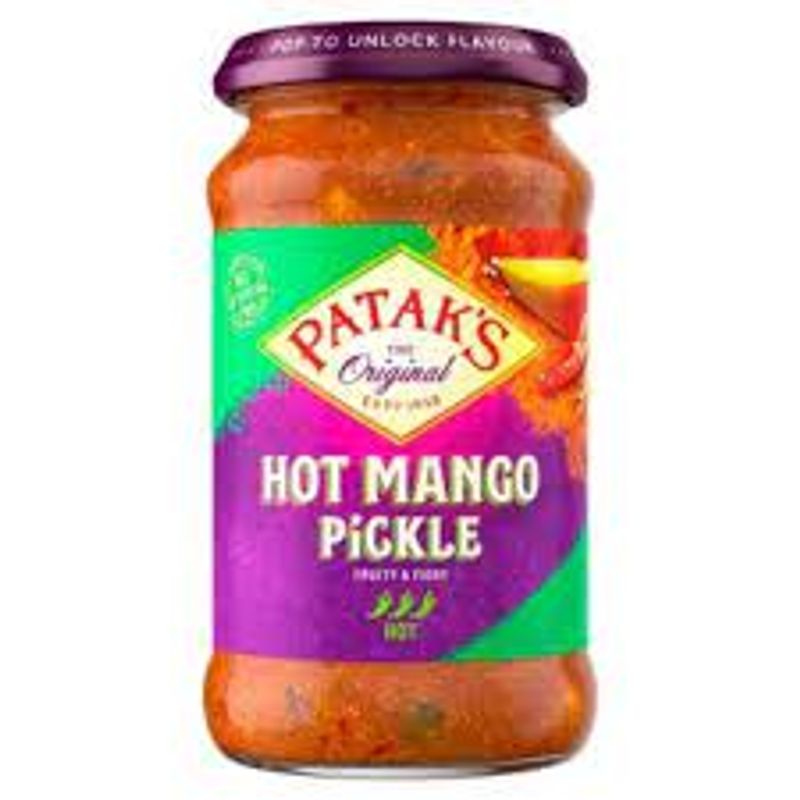 Patack's Hot Mango Pickle  283g.