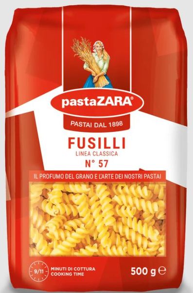 Fusilli pastaZARA 500g 