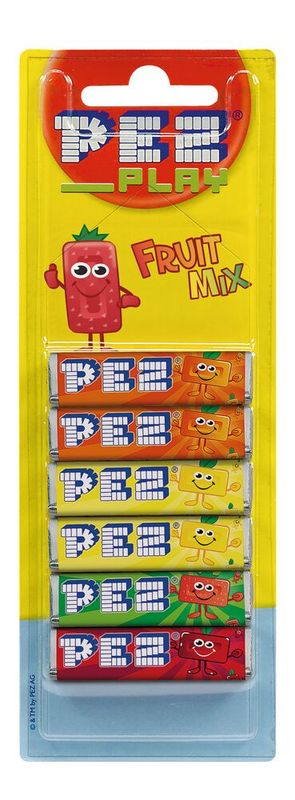 Fruktpastiller Pez 51g.
