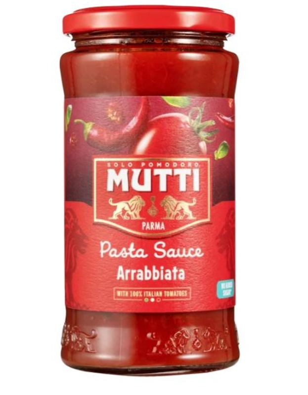 Mutti pastasaus Arrabbiata 400 g.
