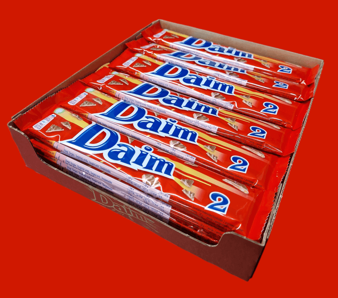 Hovedbilde Daim Dobbel Freia 56g*36st./Hele kartong/Dato