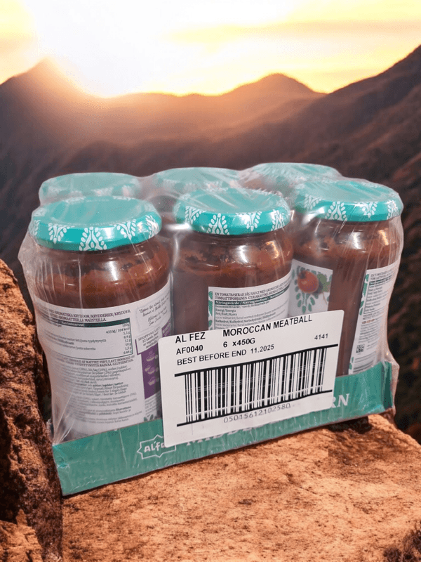 Al'Fez Moroccan Meatball Sauce 450g*6st./ Hele Kartong/ Dato