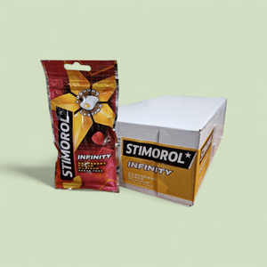 Hovedbilde Stimorol Infinity Raspberry 30g*28st./Hele Eske