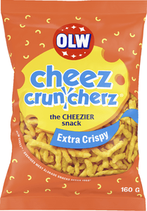Hovedbilde Olw Cheez Ctuncherz Extra Crispy 160g.