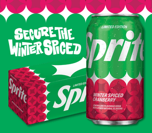 Hovedbilde Sprite Winter Spiced Cranberry 355ml. USA