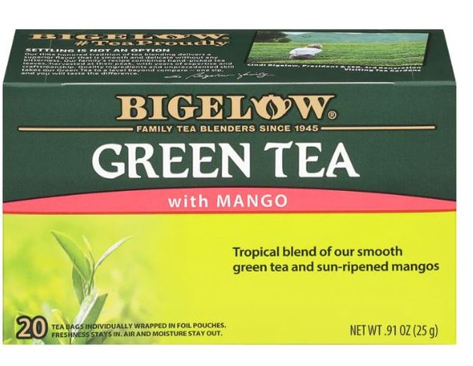 Hovedbilde Bigelow Green Tea w/ Mango 20tp.