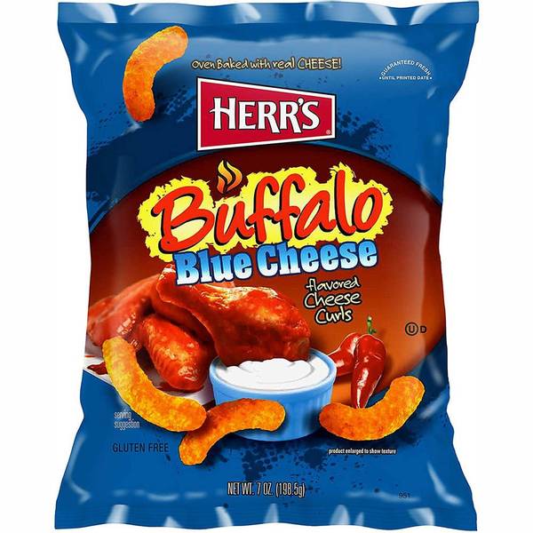 Herr's Buffalo Blue Cheese 170g.  USA