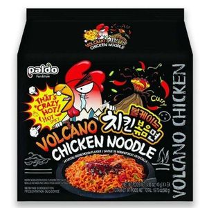 Hovedbilde Paldo Volcano Chicken Noodle 140g*4pk./Dato