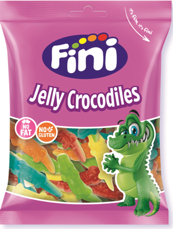 Fini Jelly Crocodiles Halal 75g.