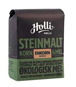 Hovedbilde Holli M&oslash;lle Enkorn Sammalt &Oslash;kologisk 1kg.