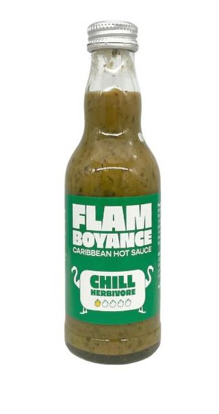 Caribbean Hot Sauce Herbivore Flamboyance 190ml.