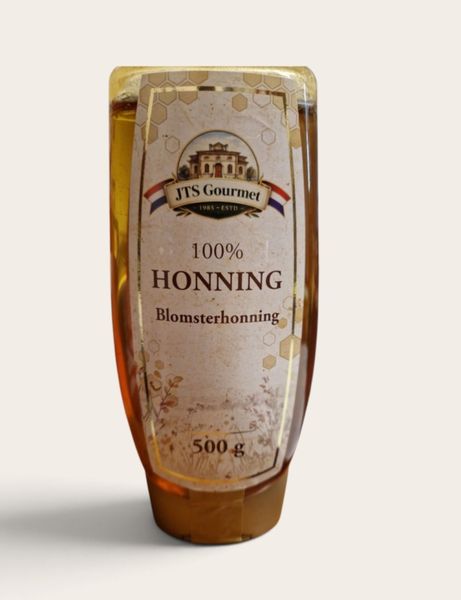 Blomsterhonning 100% JTS 500g.
