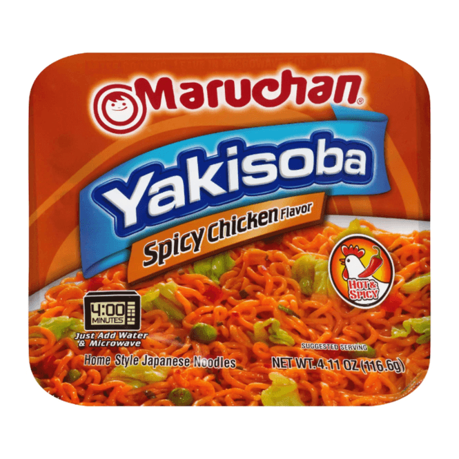 Hovedbilde Maruchan Yakisoba Spicy Chicken 4.11oz (116.6g). ...