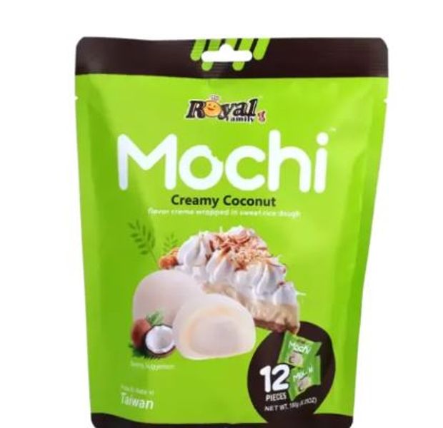 Royal Family Mochi Creamy Coconut 180g.