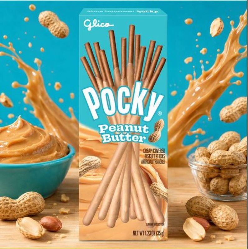 Pocky Peanut Butter 1.23oz (35g)*10st.