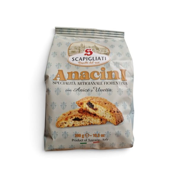 Cantuccini Anacini  Biscuits  Scapigliati 300g.