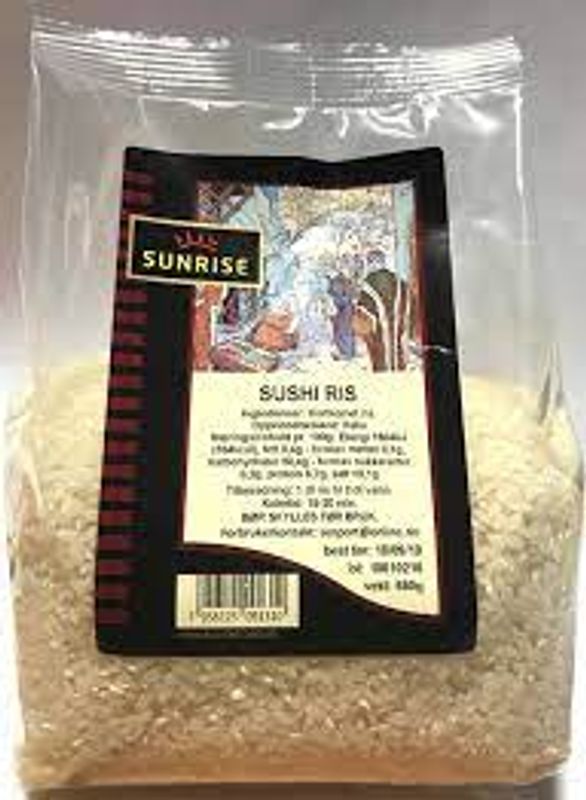 Sushi Ris Sunrise 550g.
