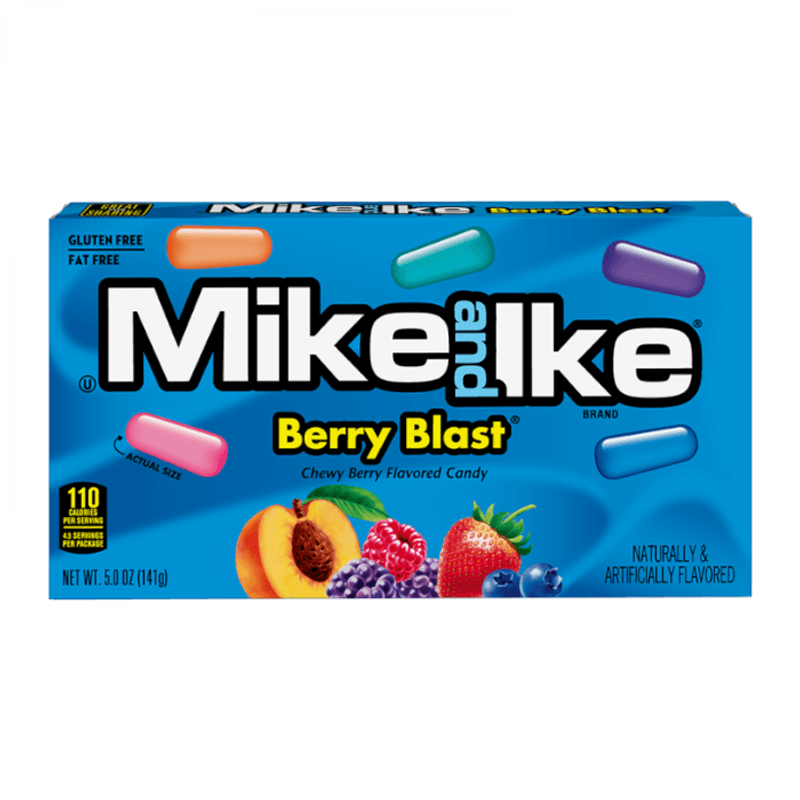 Mike & Ike Berry Blast Theatre Box 120g. USA