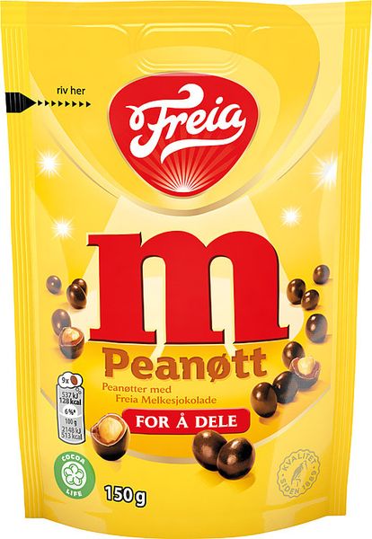 Freia M Peanøtt 150g.