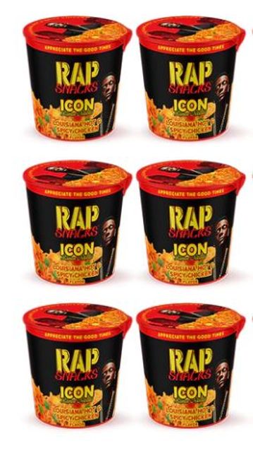 Hovedbilde 6st* Rap Snacks Louisiana Hot&Spicy Chicken Icon ...