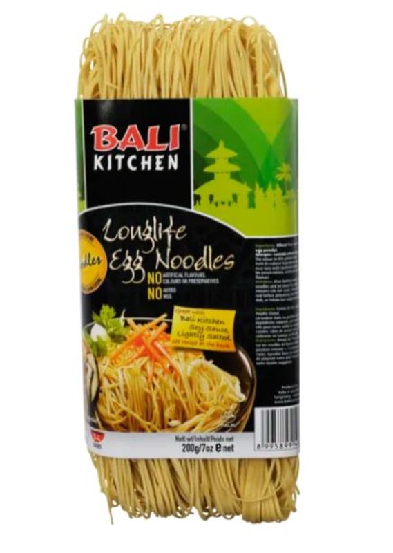 Bali Kitchen Longlife Egg Noodles  200g.