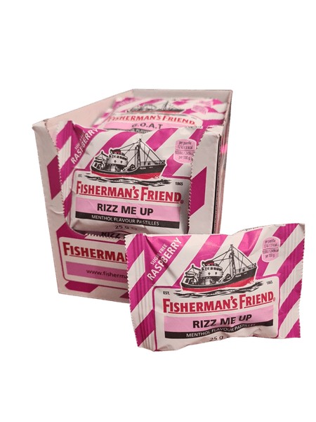 Fisherman's Friend Pastilles Raspberry 25g*24st./ Hele Kartong
