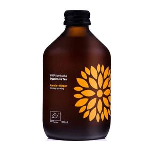 Hovedbilde VIGO Kombucha Longbrew Acerola & Ingefær 330ml.