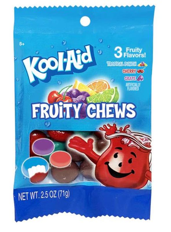 Kool Aid Fruity Chews 71g.((China))/Dato