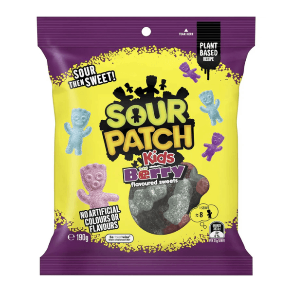 Sour Patch Kids Berry190g. Australia