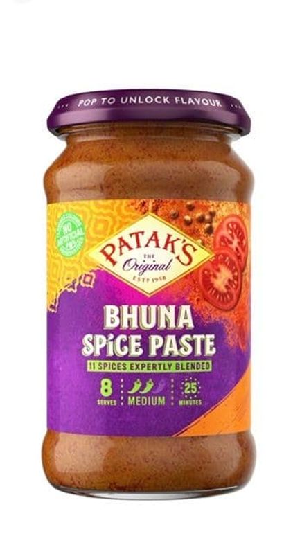 Patak's Bhuna Spice Paste/Medium  283g.