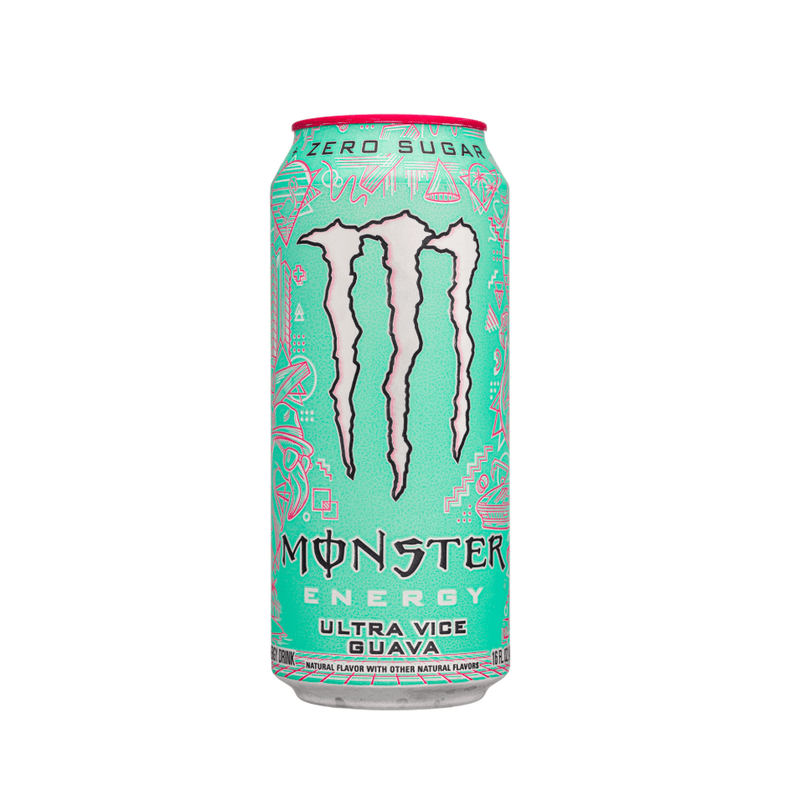 Monster  Energy Drink Ultra Vice Guava 500ml.