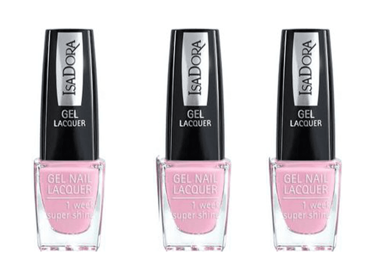 Isadora Gel neglelakk  Lacquer 272 Pink Cadillacquer 6ml*3pk.