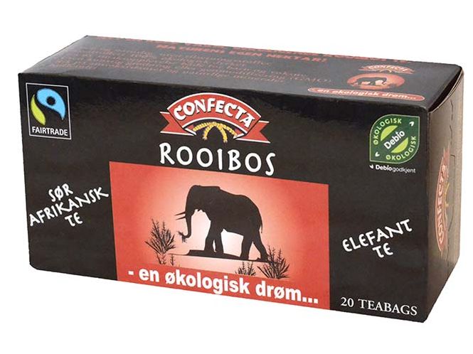 Hovedbilde Confecta Rooibos Økologisk Te 24tp.
