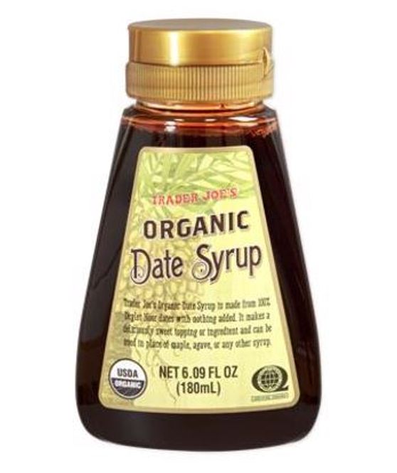 Hovedbilde Dadler Sirup Økologisk Trader Joe's 180ml.