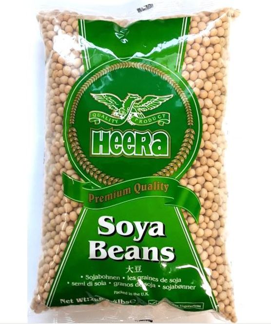 Hovedbilde  Heera Soya Beans((Soyabønner)) 2kg.