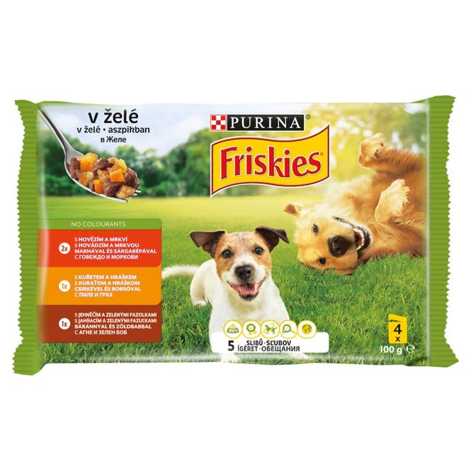 Hovedbilde  FRISKIES VÅT HUND 4PK PURINA