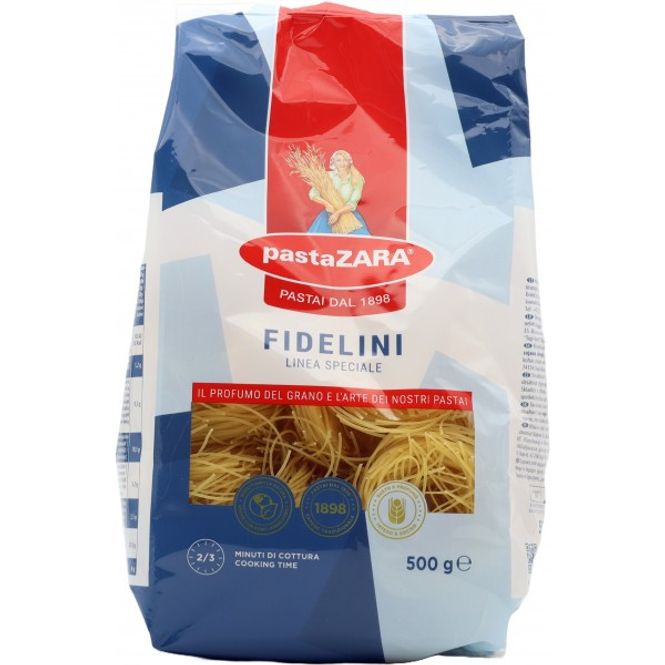 Hovedbilde Pasta PastaZara Fidelini Pasta 500g.