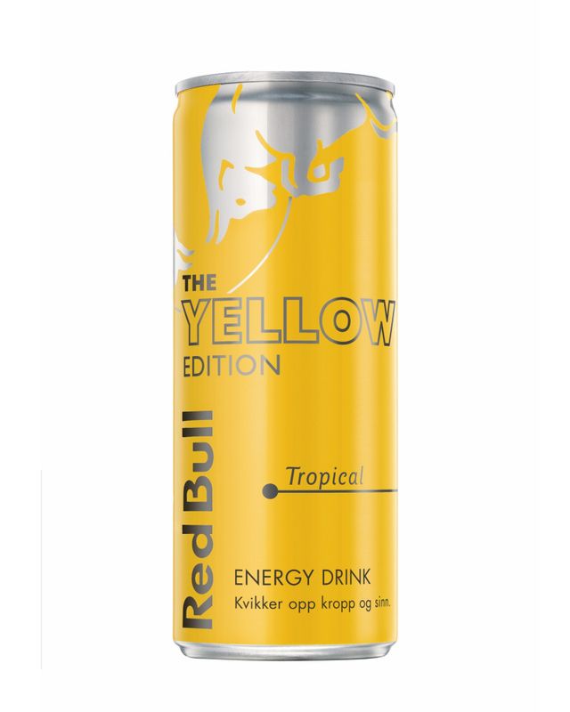 Red Bull Energy Drink Tropical-Smak  250ml.