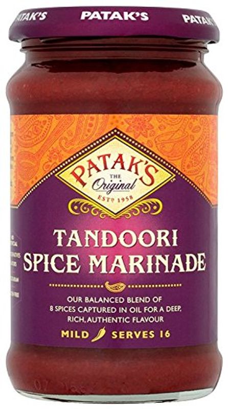 Patak's Tandoori Spice Marinade Mild 312g.